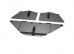 6.6"x6.6" Light Shield Set