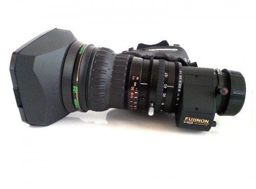 FUJINON 7.6-137mm f1.8 with 2X